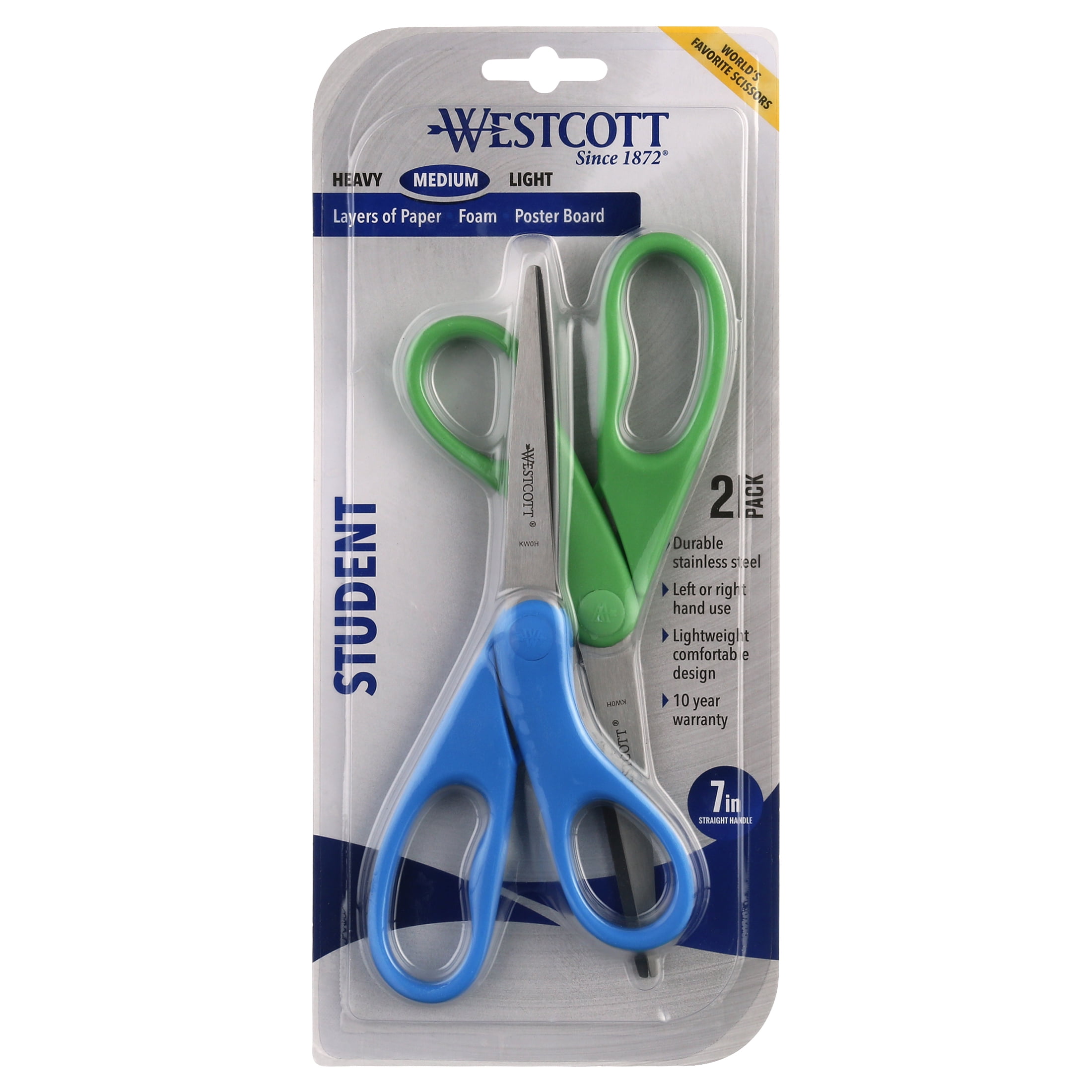 Westcott - Westcott 7 Fun and Fashionable Student Scissors (16401)