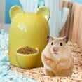 thumbnail image 3 of Automatic Feeders Ceramic Pet Drinking Feeder for Hamsters Self-Dispensing Bowl Convenient Hydration Solution for Small, 3 of 4