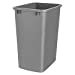 thumbnail image 3 of Rev-A-Shelf RV-35-17-52 35 Quart Plastic Replacement Waste Container Garbage Bin Trash Can for The Kitchen or Laundry Room, Silver, 3 of 10
