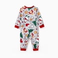 thumbnail image 3 of Conjuntos de pijamas navideños a juego para toda la familia con estampado de casitas de jengibre, 3 of 5