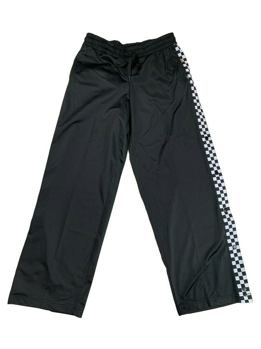 black white checkered pants mens