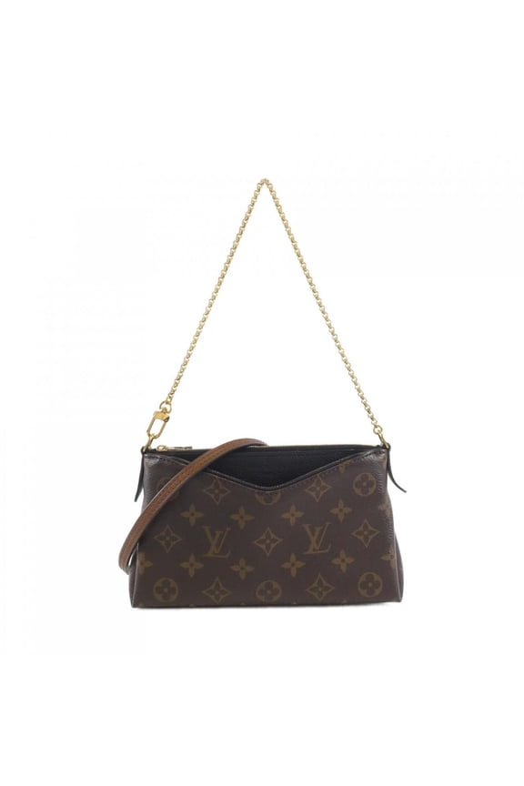 Pre-Owned Louis Vuitton Monogram Pallas Clutch M41639 Shoulder Bag