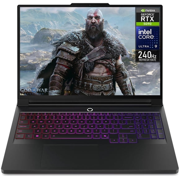Laptop Gamer LENOVO Legion Pro 7 GeForce RTX 5090 Core Ultra 9 275HX 64GB DDR5 SSD 2TB 16" Teclado Ingles Gaming e Ingenieria