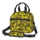 thumbnail image 1 of Balery Yellow Butterflies Bolsa de Almuerzo Impresa, Caja de Almuerzo Reutilizable, Bolsa Térmica Aislada para Almuerzo, Bolsa Antiderrames, 1 of 7