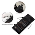 thumbnail image 4 of Vaupan Four in One Cosmetic Bag, Black Travel Bag, Portable Detachable Multifunctional Folding Storage Bag Including Cosmetics, Travel Gadgets Shampoo Toiletries Removable Storage Container (Black), 4 of 7