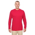 thumbnail image 1 of Camiseta de manga larga UltraClub Cool & Dry Performance para hombre ROJA 4XL 8622, 1 of 1