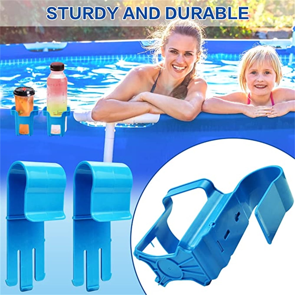 2Packs Poolside Cup Holder for Refreshing Drinks - Above Ground