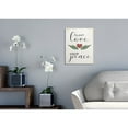 thumbnail image 2 of The Stupell Home Decor Collection Plant Love Grow Peace Heart and Leaves Wall Plaque Art, 10 x 0.5 x 15, 2 of 3