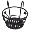 thumbnail image 1 of OULII 1Pack Railing Planter Iron Curved with Leaves Simple Exterior for Homeowners Gardeners 11.2X8.6X6.3In, 1 of 7