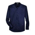 thumbnail image 4 of CORE365 88193 Men's Operate Twill Dress Shirt-Classic Navy-L, 4 of 5