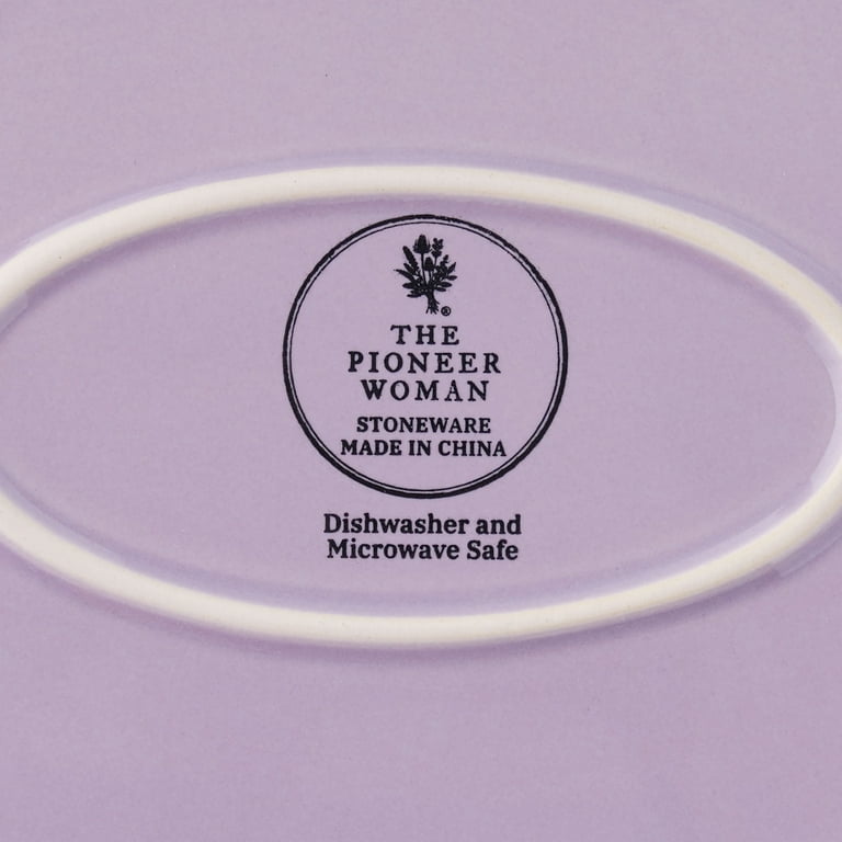 The Pioneer Woman Colette Stoneware 14-inch Serving Tray, Purple