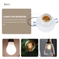 thumbnail image 3 of Light Socket E27 Light Socket Lamp Socket 8cm Ceiling Threaded Lamp Holder, 3 of 8