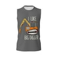 thumbnail image 6 of Picia I Like Big Digger mens Cotton Tank Undershirts , Moisture-wicking Ribbed Tanks, Lightweight Cotton Tank Undershirts-XX-Large, 6 of 8