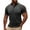 Grey, variant on Fashionable Men's Shirts for Stylish Comfort - Trendy Short Sleeved Designs Ideal for Casual and Semi-Formal Occasions Mens T-Shirts Large Size Cotton Green Blue Collar