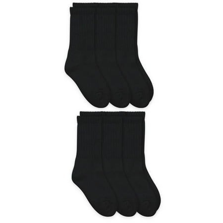 

Top Flite Womens Sport Cushion Ribbed Crew Socks 6 Pair Pack