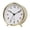 Gold, variant on Yihuala Metal Creative Alarm Clock Small Mute Alarm Clocks Bedside Electronic Round Number Desk Table Home Decoration Clock
