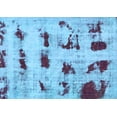 thumbnail image 1 of Ahgly Company Indoor Rectangle Persian Light Blue Bohemian Area Rugs, 4' x 6', 1 of 4