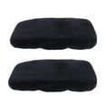 thumbnail image 2 of Cubiertas de Almohadillas de Cojín perfecl para Reposabrazos para Adultos Mayores Lavables negros, 2 of 8