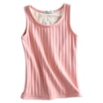 thumbnail image 1 of Minnieouse Ropa interior gruesa para mujer, lencería sin mangas, chaleco de fondo cálido para mujer, ropa térmica de diseño Simple de Color Prendas para la parte del cuerpo Rosado Minnieouse AP013488-03, 1 of 6