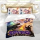 thumbnail image 5 of Spyro el Dragón Conjunto de sábanas temático, trío de piezas, cómodo y amigable con la piel, diseño único, regalo de decoración para el hogar para familiares, amigos y fans,135cm *200cm, 5 of 6