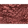 thumbnail image 1 of Ahgly Company Machine Washable Indoor Rectangle Transitional Maroon Red Area Rugs, 8' x 10', 1 of 7