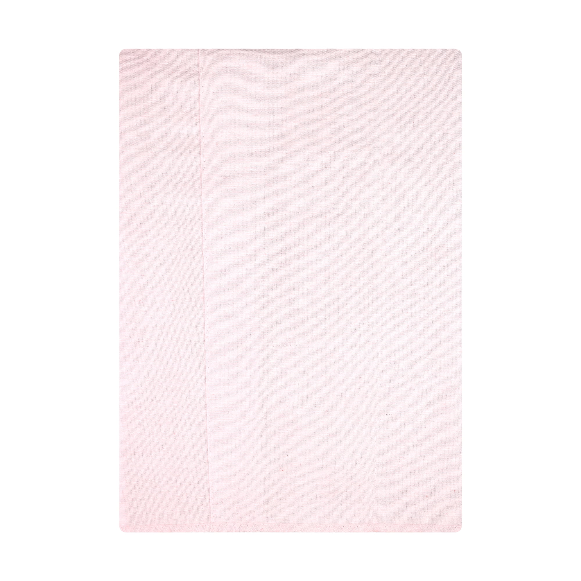Hudson Baby Unisex Baby Cotton Poly Flannel Burp Cloths, Pink Primrose, One Size
