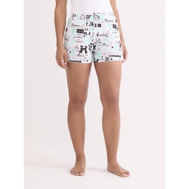 Disney Mickey and Minnie Women's Lounge Shorts, Sizes S-XXL