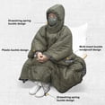 thumbnail image 4 of Sonducket Hamaca saco de dormir invierno cálido capa con capucha manta Poncho con bolsa al aire libre a prueba de viento Camping viaje accesorio Ropa Deportiva, Zapatos, 4 of 6