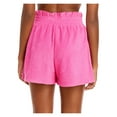 thumbnail image 2 of Aqua Swim Womens Terry Cloth Short High-Waist Shorts, 2 of 2