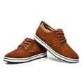thumbnail image 1 of Cyiecw Chaussures Élévatrices Invisibles pour Hommes à Lacets, Mode Décontractée, 2,36 Pouces Plus Hautes, 1 of 6
