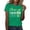 Green, variant on MEICHEN Graduation Gifts for Her: Class Of 2026 Senior 26 High School Graduation T Shirt Womens Spring Summer Tops