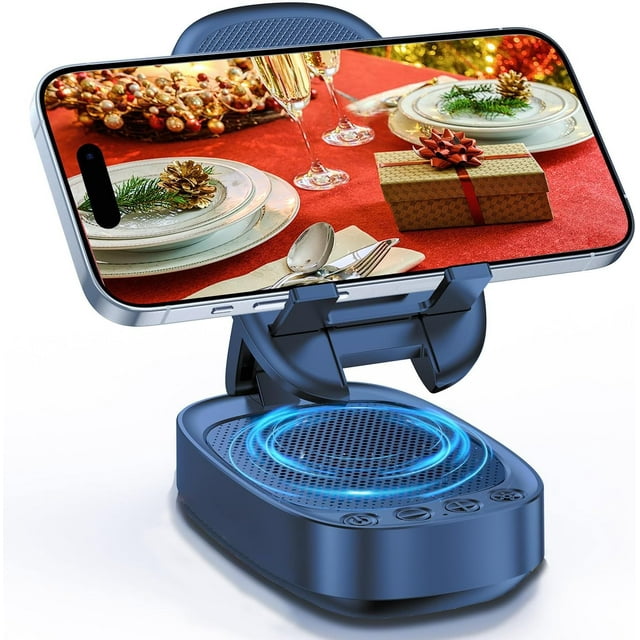 Soporte para teléfono celular con altavoz Bluetooth inalámbrico INSSISAIN