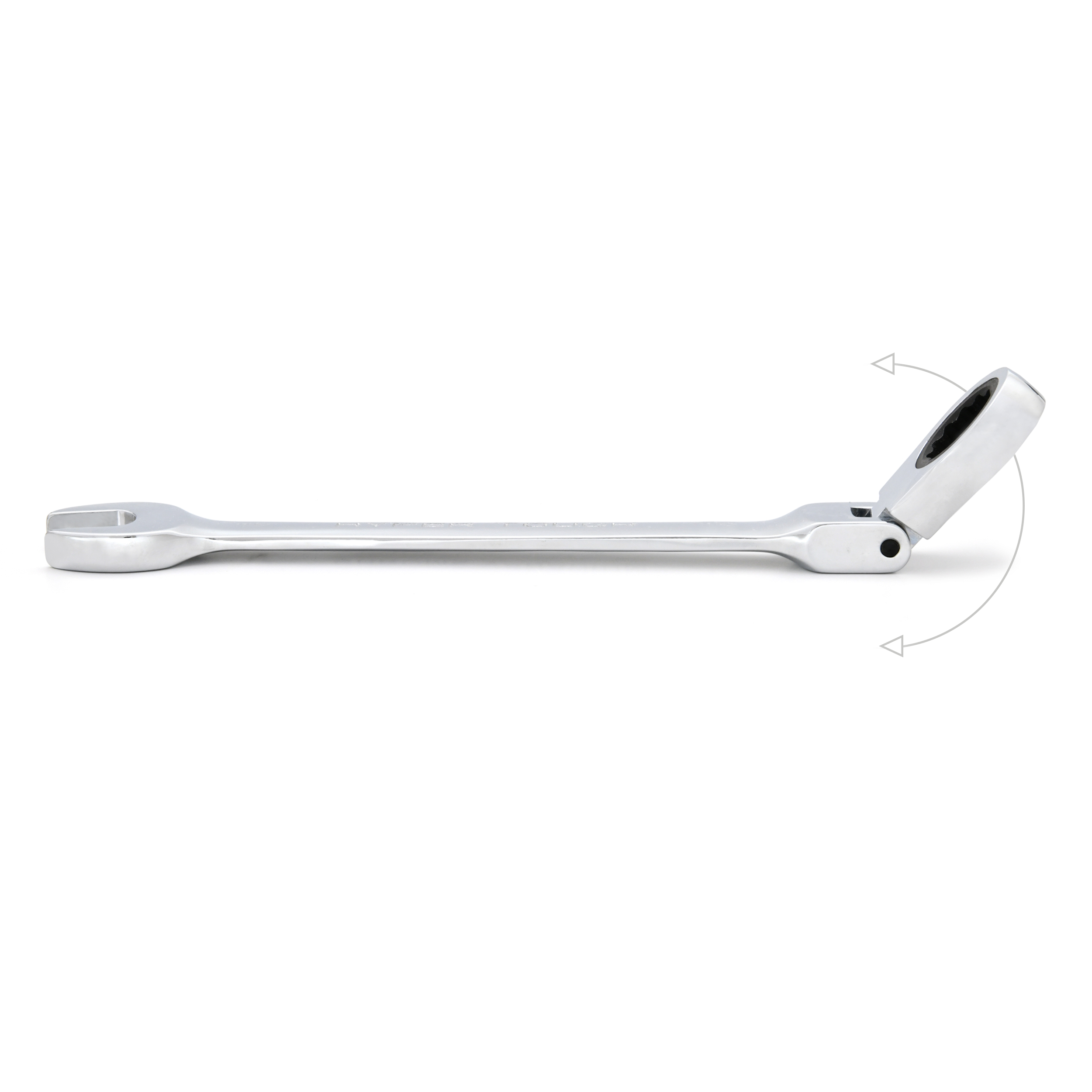Juego de 12 llaves de trinquete de cabeza flexible métricas Hyper Tough 8