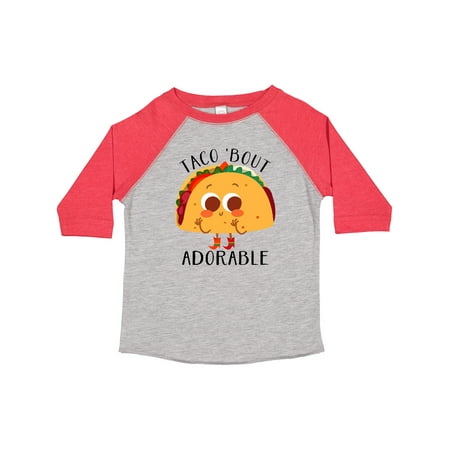 

Inktastic Taco Bout Adorable Funny Gift Toddler Boy or Toddler Girl T-Shirt