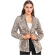 thumbnail image 2 of Womens Blazers Sparkly Sequins Long Sleeve Open Front Shiny Blazer Wedding Jacket For Nightclub Cocktail Party Wrap Evening Cape, 2 of 5