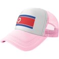 thumbnail image 1 of Flag of North Korea Mesh Back Trucker Cap Baseball Cap, 1 of 8