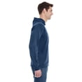 thumbnail image 2 of 4900 Comfort Colors Adult Long-Sleeve Hooded T-Shirt - True Navy - 3XL, 2 of 3