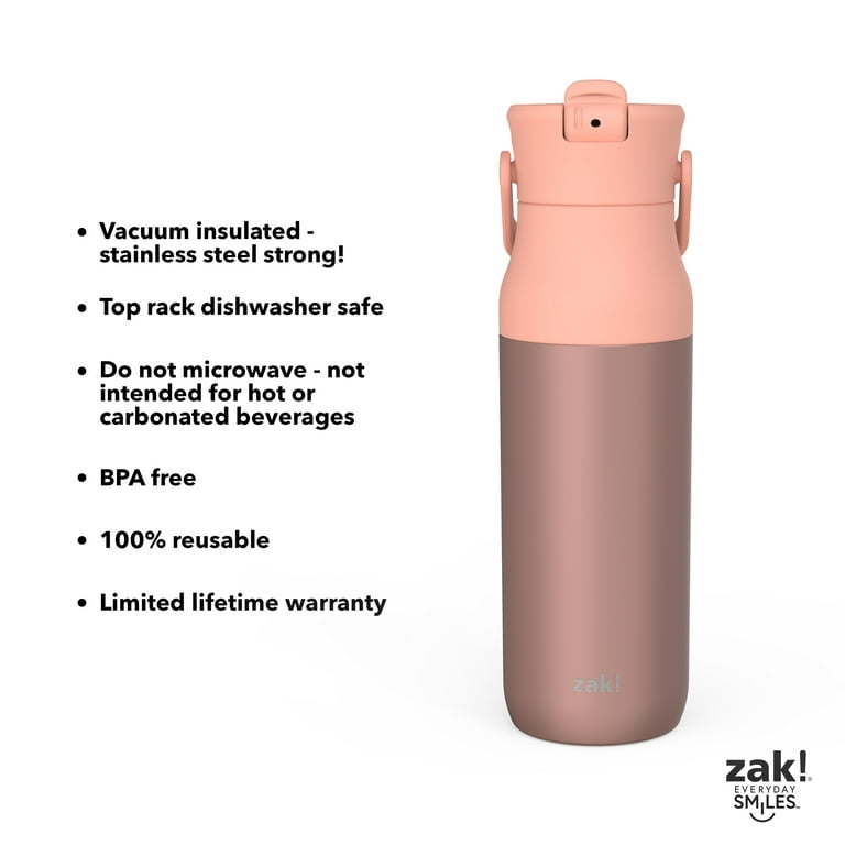 LARQ Bottle Flip Top 17oz - Insulated Stainless Steel Water Bottle With  Straw | Thermos, BPA Free | Reusable Water Bottle for Sports, Gym, and  Travel