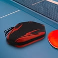 thumbnail image 4 of GLFILL Hot Sale Table Tennis Racket Bag EVA Hard Shell Waterproof Dustproof Table Tennis Paddle Box Case Storage Bag With Hand Strap PB005-B model, 4 of 8