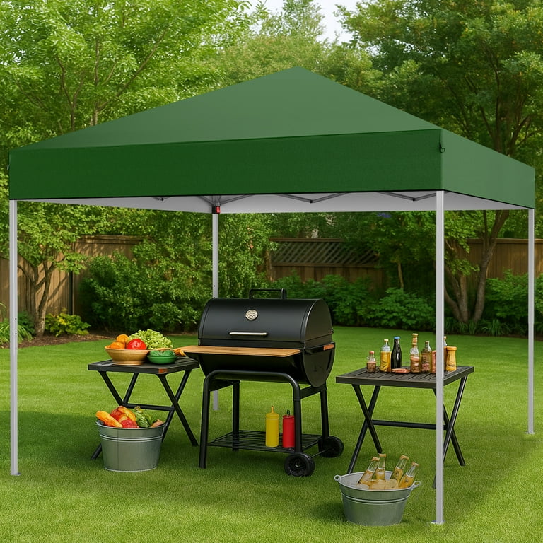 GVDV Canopy Tent, 10x10 ft Easy Pop up Outdoor Canopy Tent