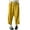 Yellow, variant on XPMWRP Women's Cotton Linen Wide Leg Palazzo Lounge Cropped Pants Lightweight Drawstring Waist Harem Capri Pants with Pockets Black M
