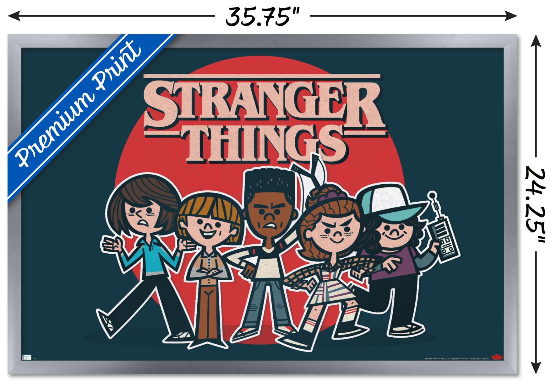 Official Stranger Things Netflix TV Series Sticker Brand New