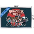 thumbnail image 3 of Netflix Stranger Things: Season 4 - Animated Group Wall Poster, 22.375" x 34" Framed, 3 of 6