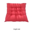 thumbnail image 2 of Cateissary Cojín para silla de comedor Cómodo tejido de poliéster Relleno de perlas Sin deslizamiento Con relleno de perlas para liberar el Decoración del hogar rojo brillante, 2 of 6