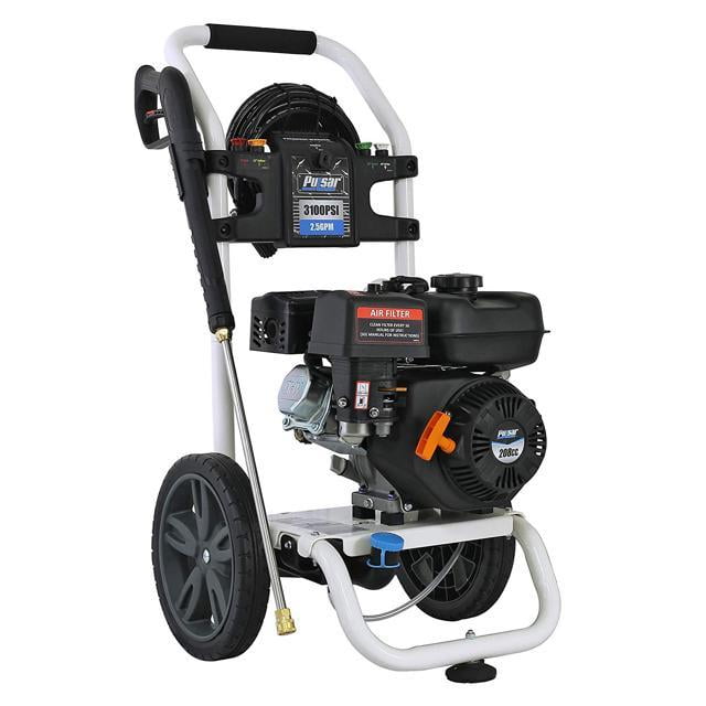 Pulsar 3,100 PSI GasPowered Pressure Washer with Quick Connect Nozzles