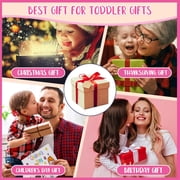 Toys for Girls Ages 3-8, Mini Doll House Pretend Play Toy with Light and Music Toys for Girls 3-8 Years Old Birthday Christmas Gifts