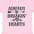 thumbnail image 4 of Inktastic Boys Valentines Day Breaking Hearts Boys Baby Bodysuit, 4 of 5