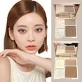 thumbnail image 4 of Palette de Réparation Corporelle Haute Brillance Quatre Couleurs 4-en-1 Maquillage Contouring Visage Complet Finition Délicate Longue Durée, 4 of 8