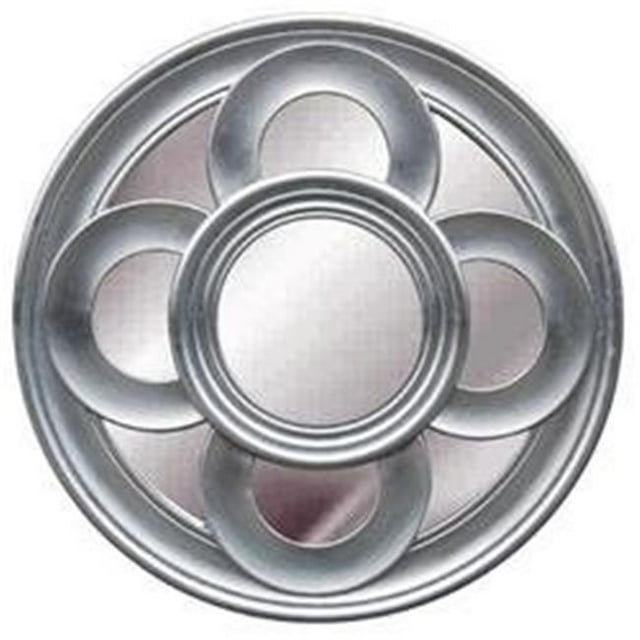 Hickory Manor HM9725SL Cercles Miroir - Feuille d'Argent