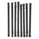 thumbnail image 1 of 8pcs RC Link Rod Aluminum Alloy Linkage Rod End Kit Upgrade Parts for Scx10 313mm 1/10 Wheelbase Chassis Black, 1 of 1